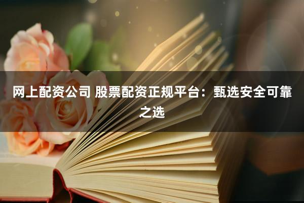 网上配资公司 股票配资正规平台：甄选安全可靠之选