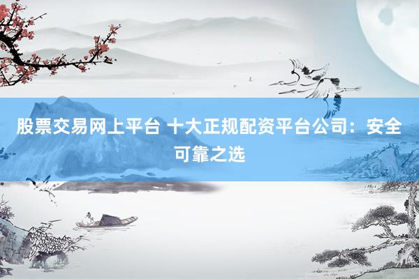 股票交易网上平台 十大正规配资平台公司：安全可靠之选